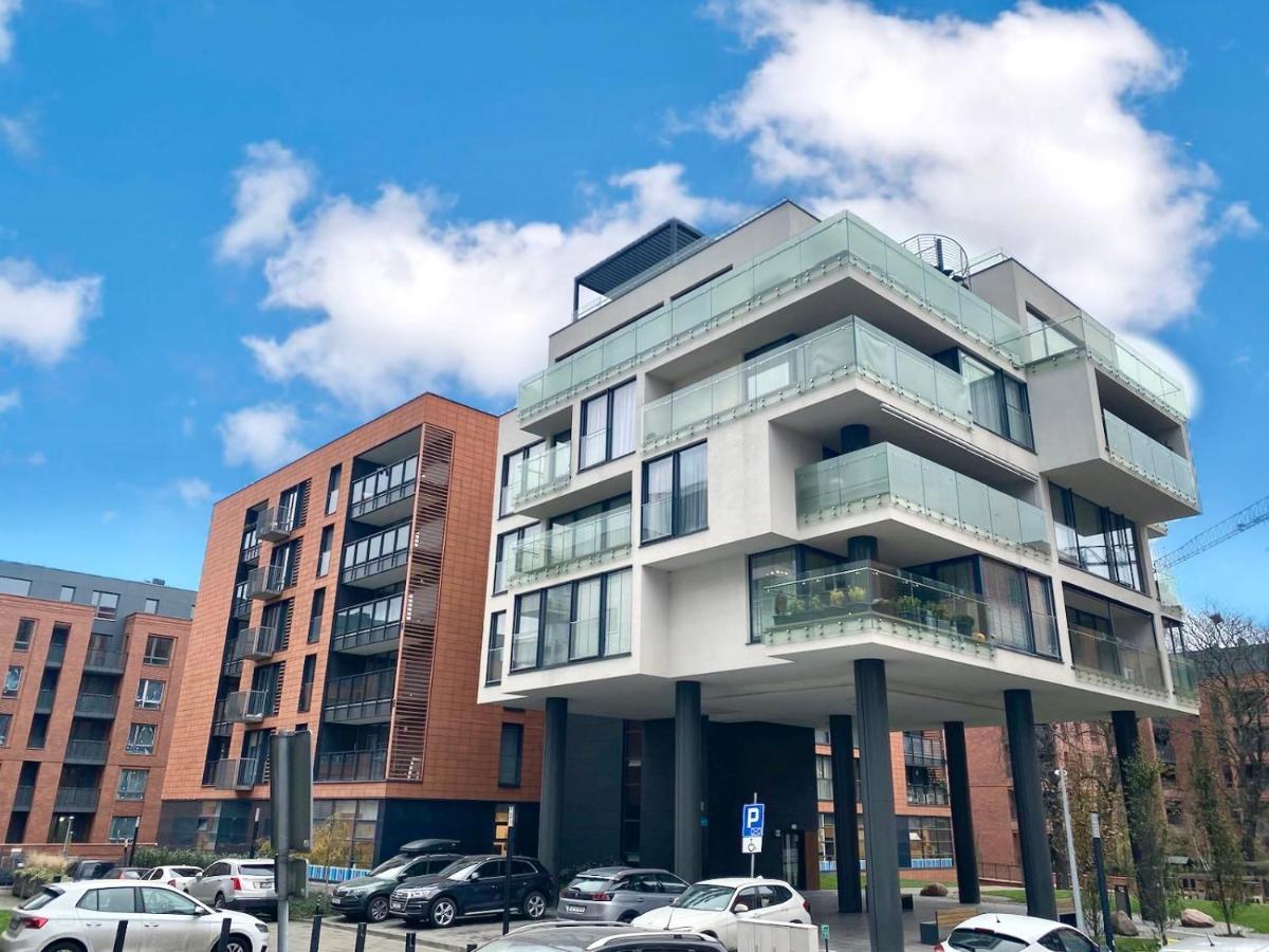 Apartament W Sercu Gdanska Z Parkingiem Podziemnym Extérieur photo