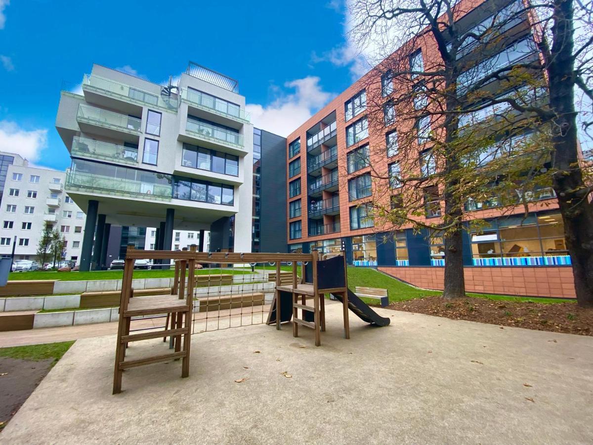Apartament W Sercu Gdanska Z Parkingiem Podziemnym Extérieur photo